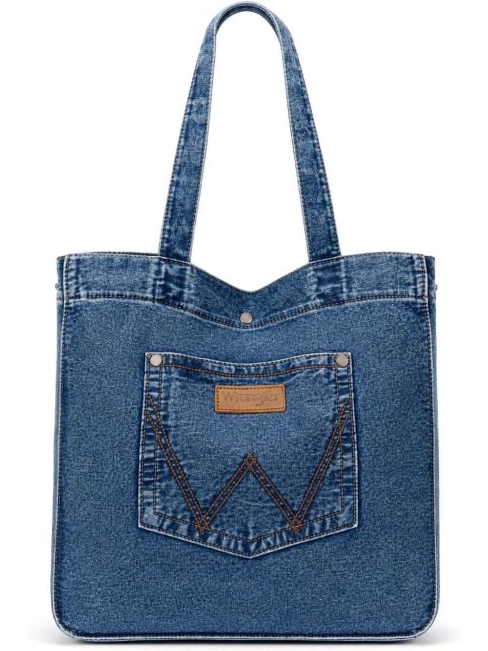Stylish Denim Tote Bag for Women - Perfect for Work, Travel & Everyday Use